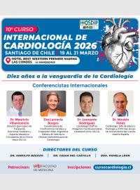 10° Curso Internacional de Cardiología, Hospital de la Dirección de Previsión de Carabineros de Chile, Dipreca